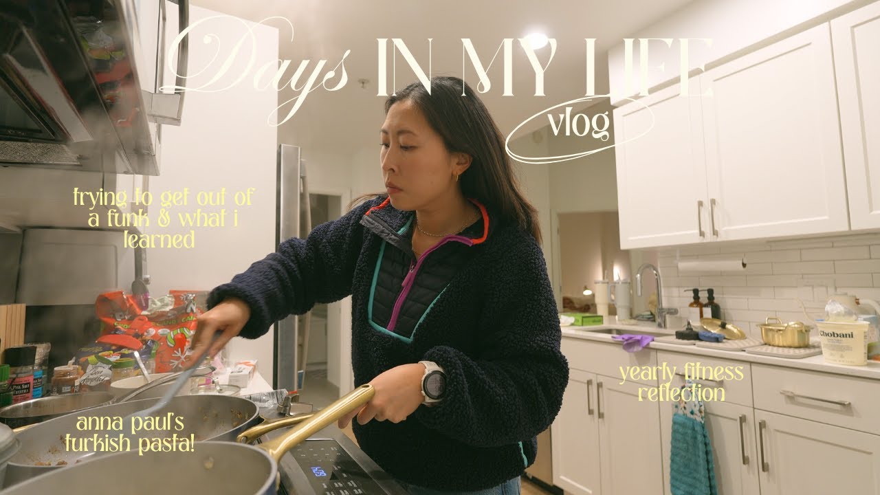 Days in My Life: Normal days getting out of a funk, fitness goals, cooking turkish pasta & DC run!