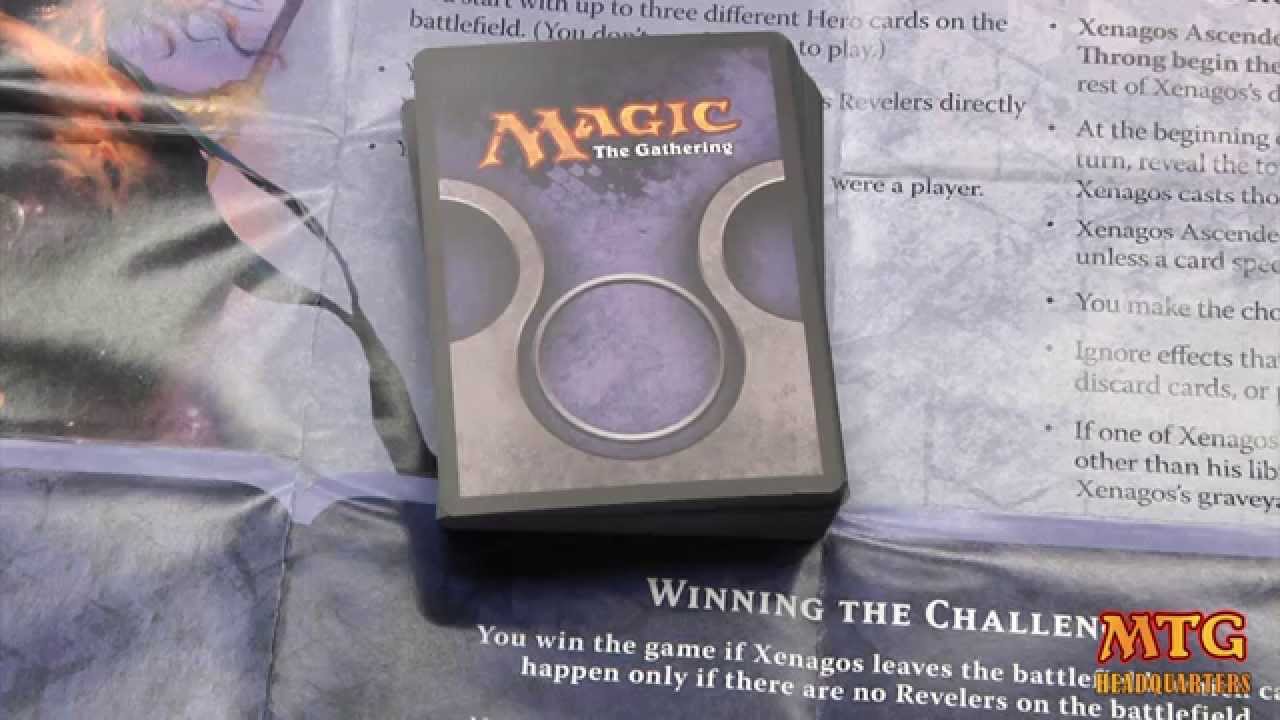 MTG Heros' Path-Defeat a God Challenge Deck Unboxing