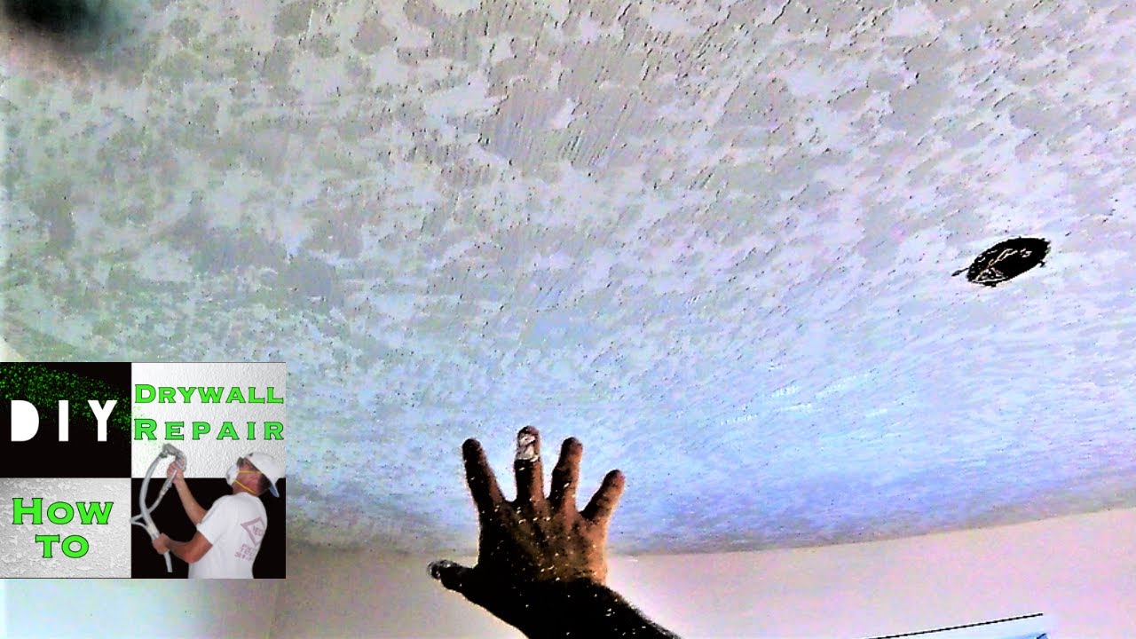 Skip Trowel Drywall Texture Tutorial
