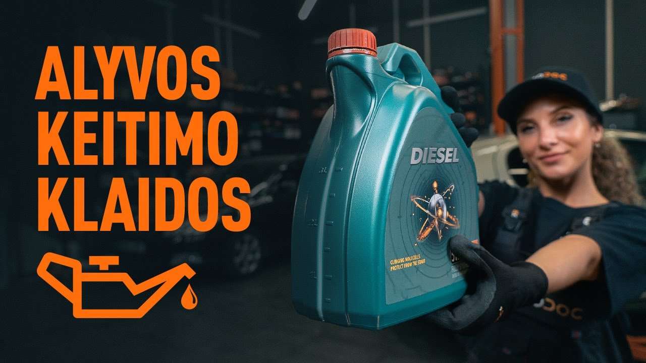TOP 5 klaidos savarankiškai keičiant variklio alyvą | AUTODOC patarimai