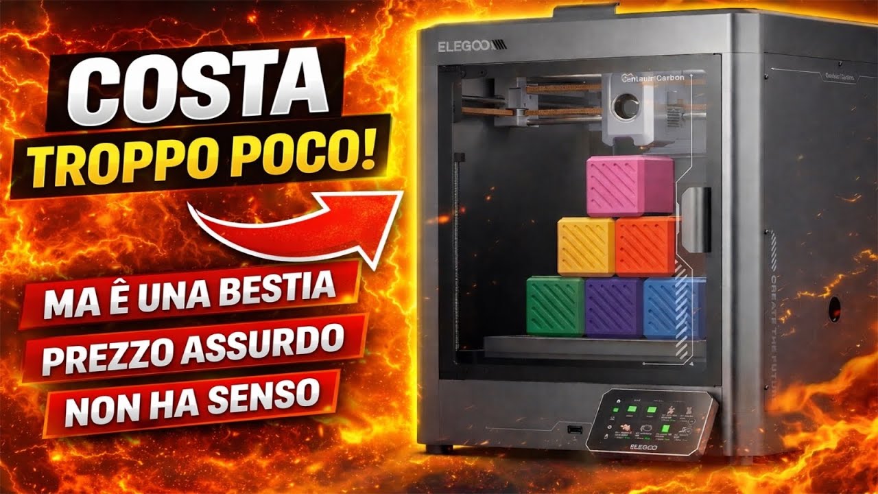 Costa troppo poco… e funziona DA PAURA...ELEGOO Centauri Carbon