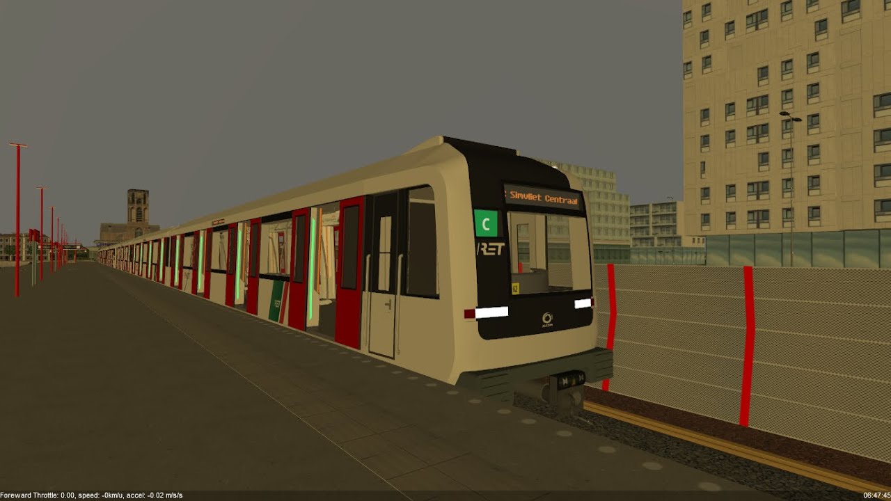 Metro Simulator Beta 3.16.1 Simvliet 2020 Line C (Alstom M5)