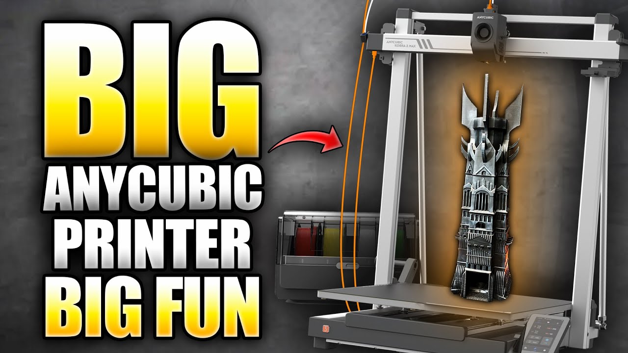 Первые впечатления от Anycubic Kobra 3 Max Combo