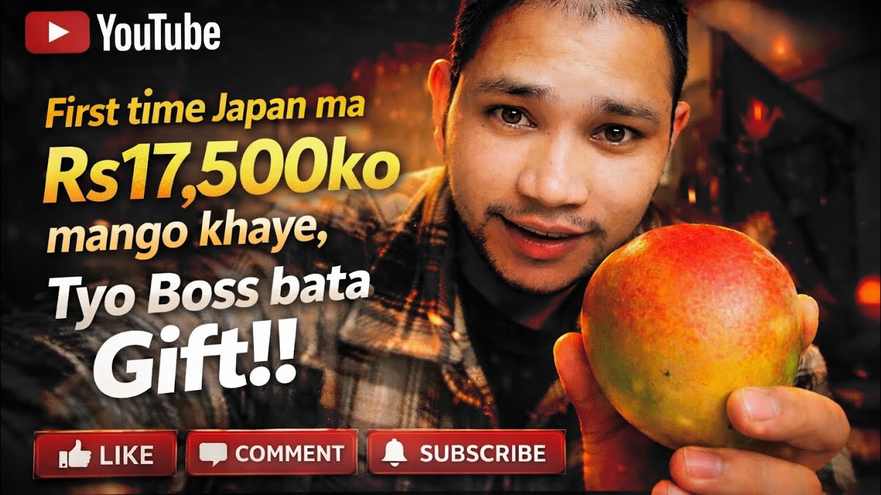 Japan ma First Time Rs17,500 ko Mango 😱 | Boss Bata Gift!