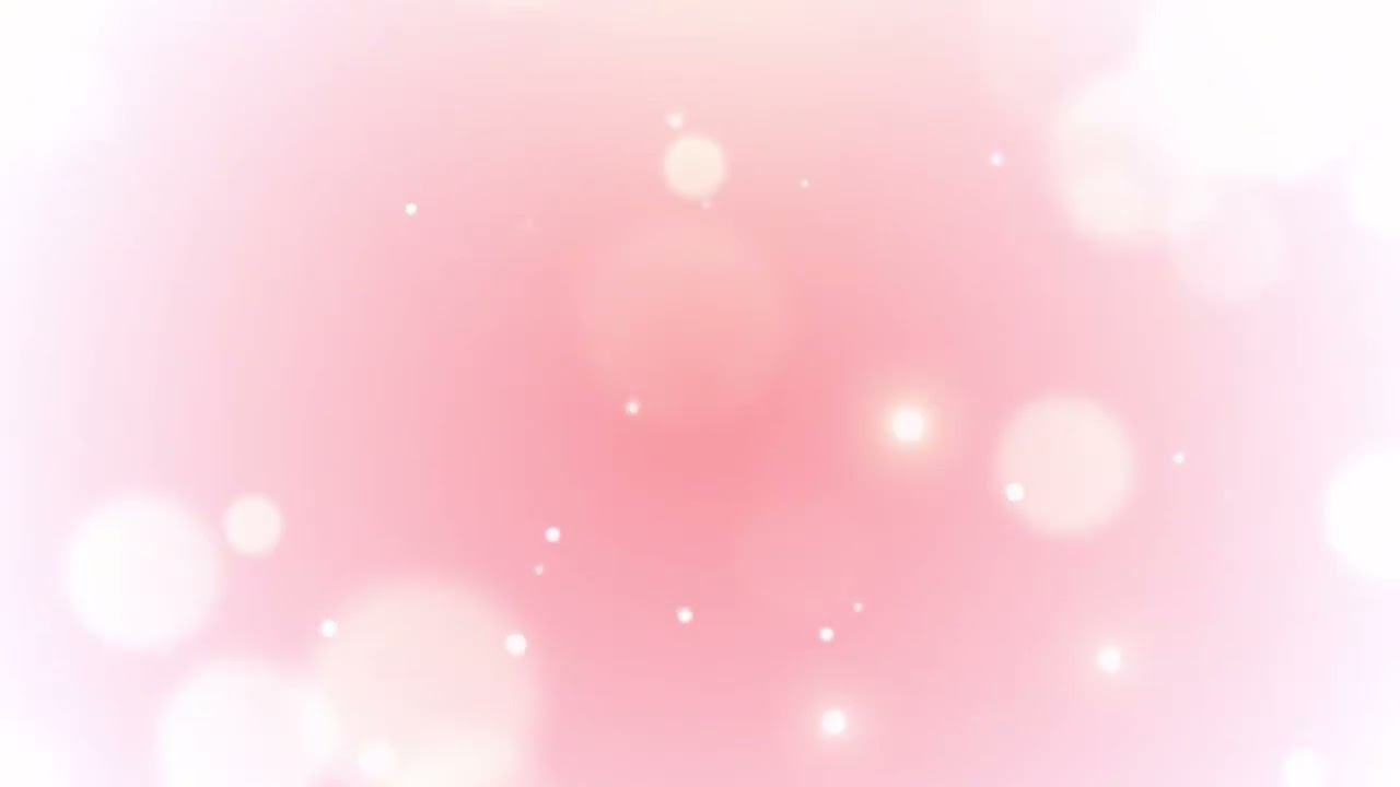Light pink aura bokeh aesthetic screensaver ♡ 2-hour cozy sparkling live wallpaper background loop