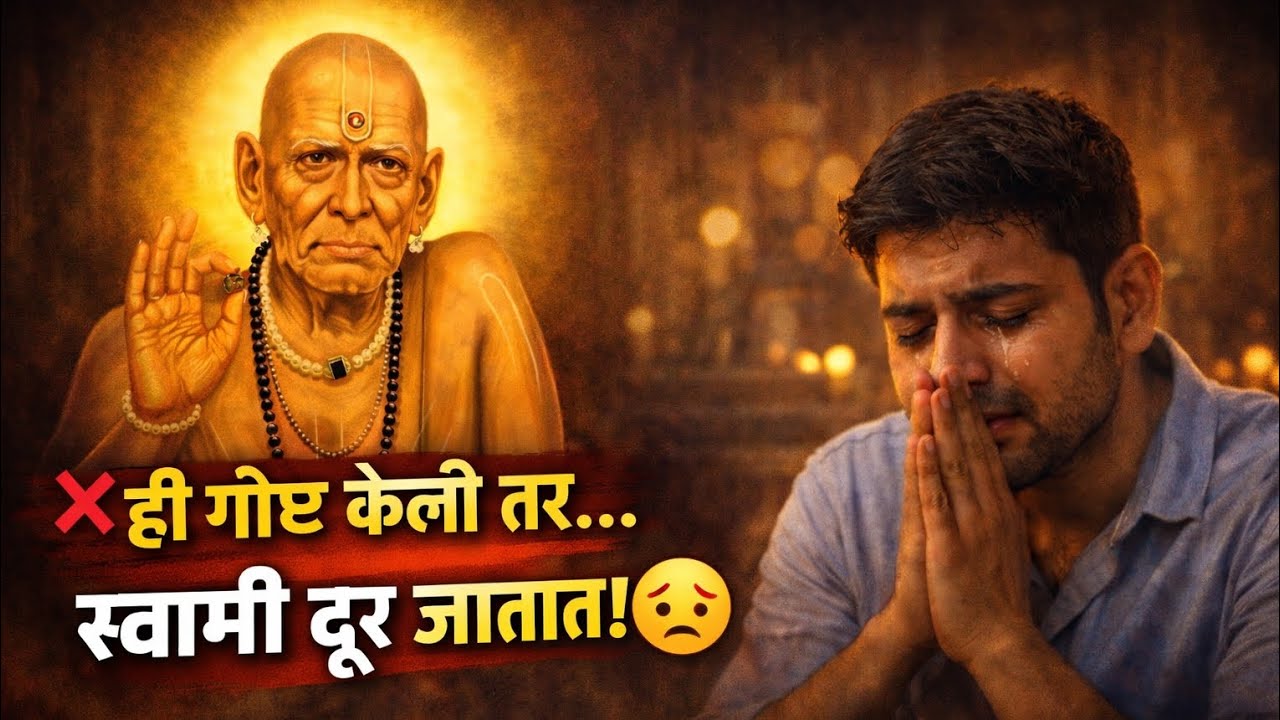 ही गोष्ट केली तर स्वामी समर्थ दूर जातात 😔 | प्रत्येक भक्ताने ऐकायलाच हवं