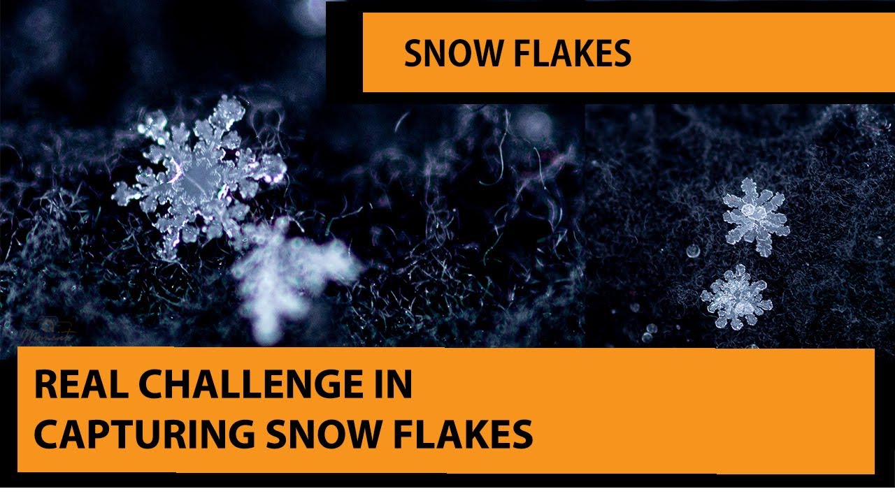 SNOW FLAKES PHOTOGRAPHY | REAL CHALLENGE | WHAT'S GEAR FOR THIS? | PART 1