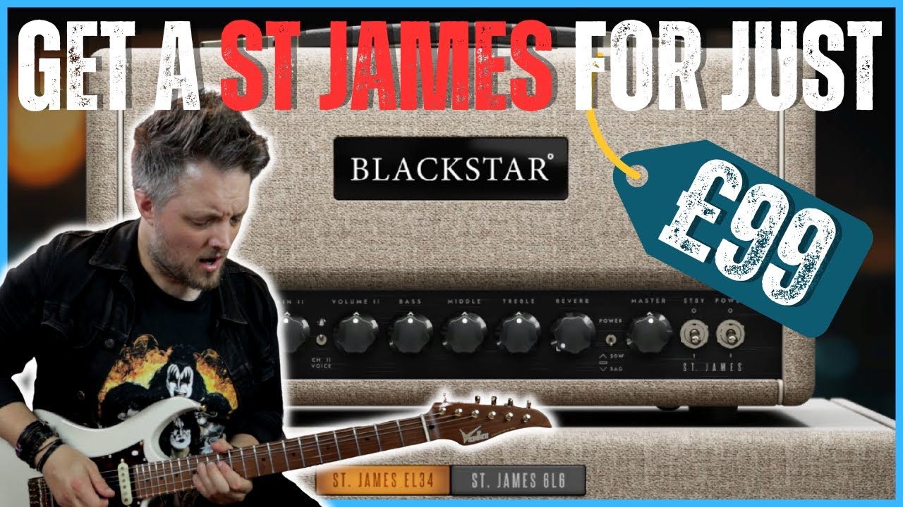 Пара усилителей St James по цене МЕНЕЕ 100 фунтов стерлингов - Blackstar St James Plugin