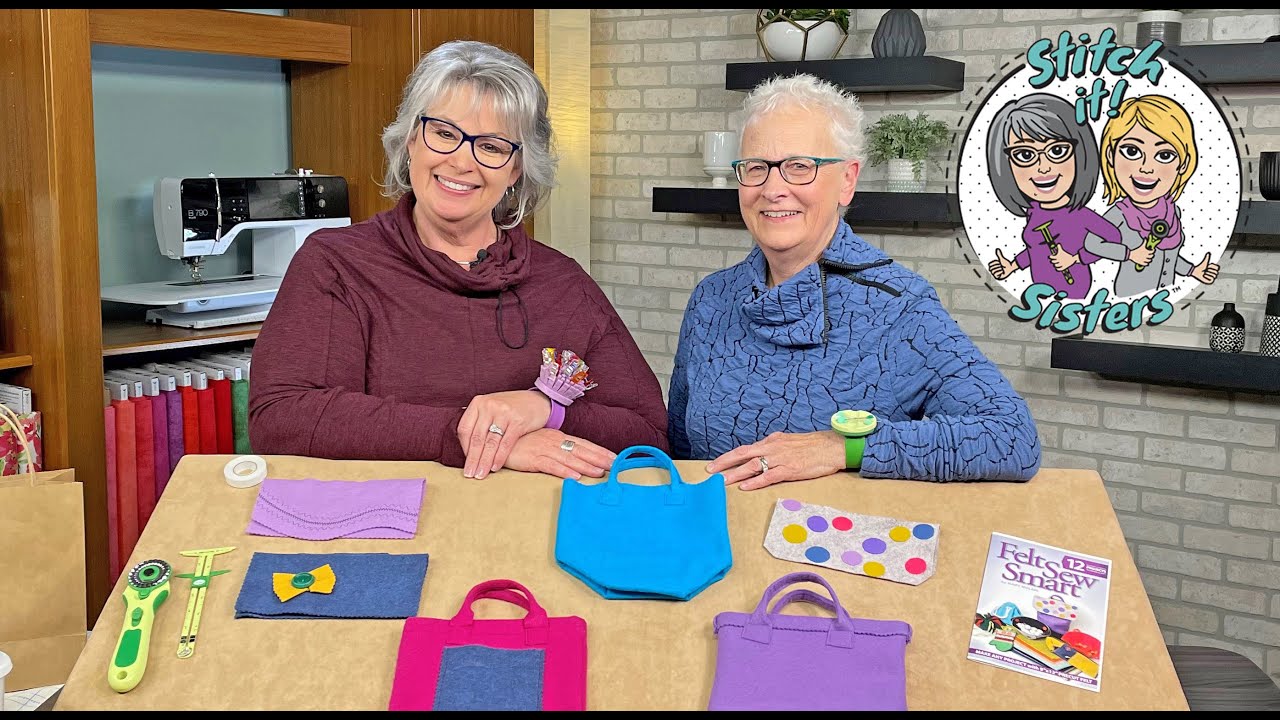 Stitch it! Sisters Felt Sew Smart with Mary Mulari (S!S 304 by Nancy Zieman Productions)