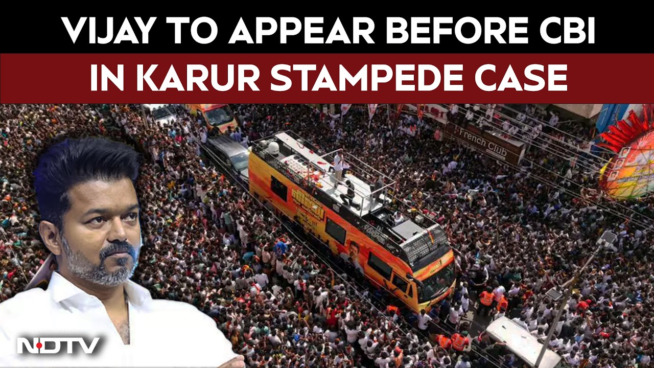 Vijay News Today | TVK Chief Vijay To Appear Before CBI For Questioning In Karur Stampede Case