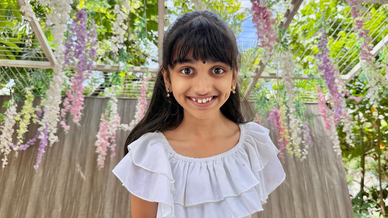 RakshaBandhan Shopping Day 😍 Ammu&rsquo;s Cute Dress & Family Lunch Fun 🍽️💖 |@v5familyshow