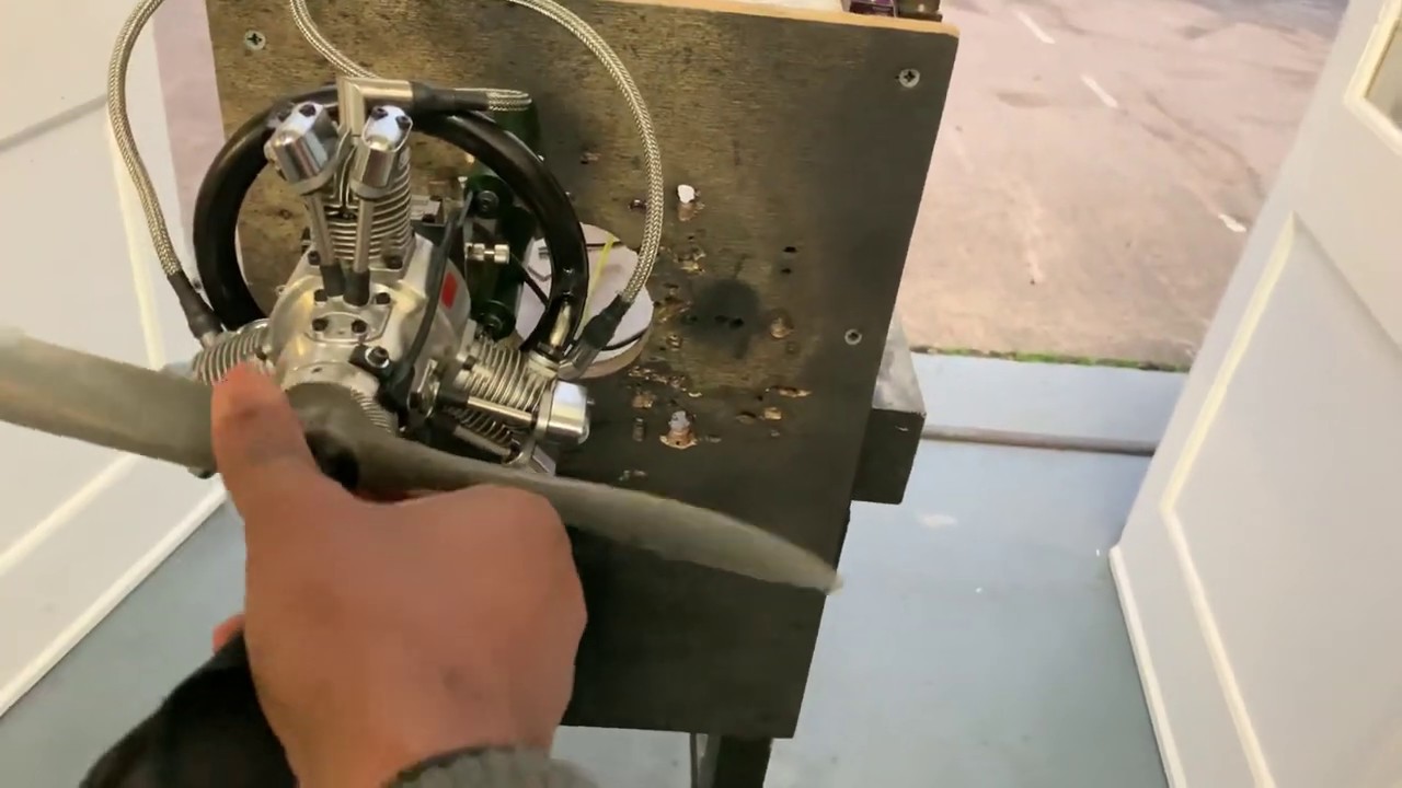 Saito FG-19 R3 со всеми улучшениями MMM и новым выхлопным кольцом