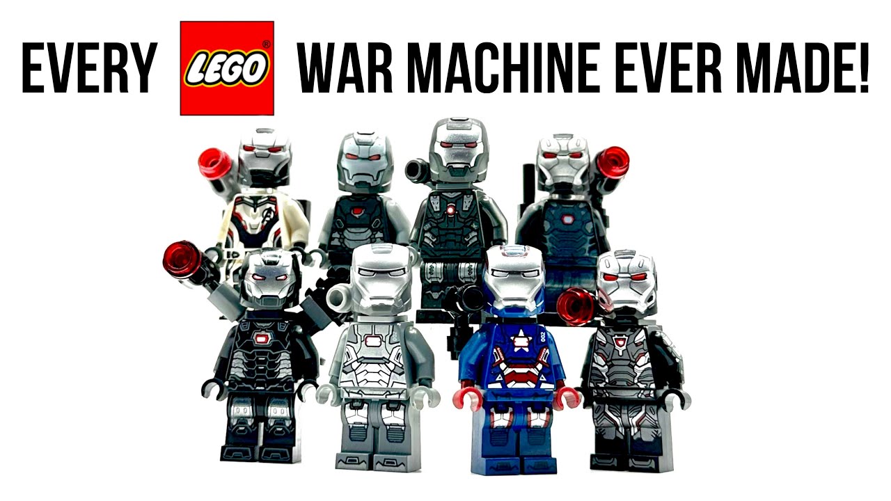 Every LEGO WAR MACHINE Minifigure EVER Made! (2013-2024)