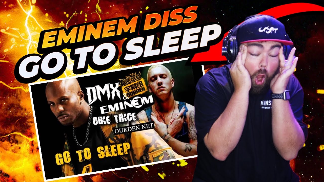 RAPPER REACTS to EMINEM DISS | Eminem - Go To Sleep ft. DMX & Obie Trice