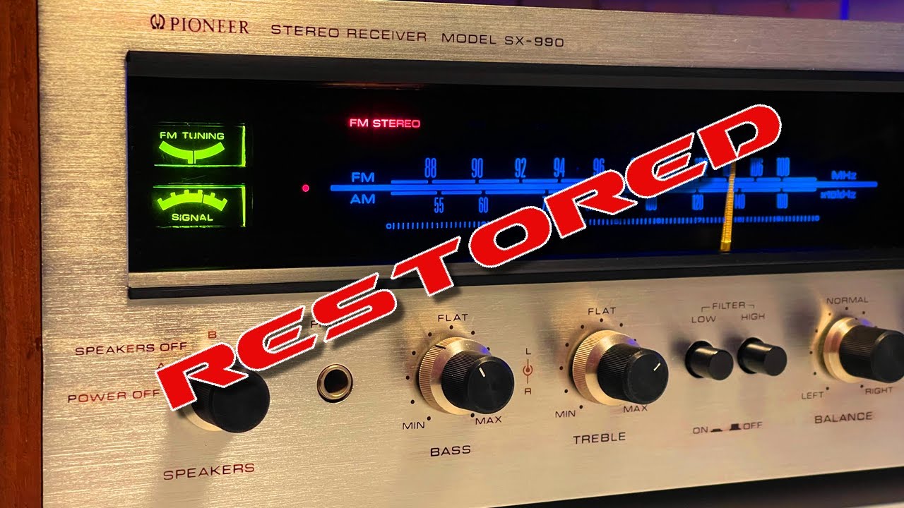 Pioneer SX-990 - Repair & Restoration - 1 of 3