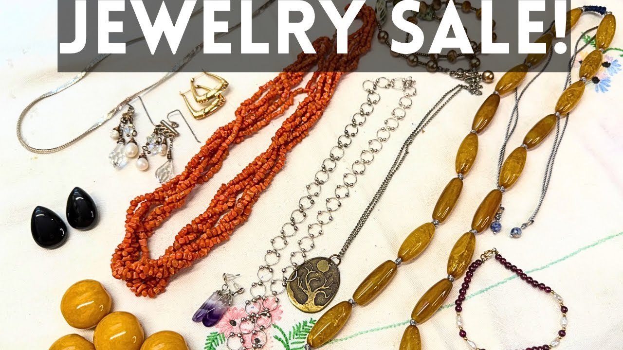 14k Gold, Sterling, Coral, Lampwork Beads!-Jewelry SALE 10/31