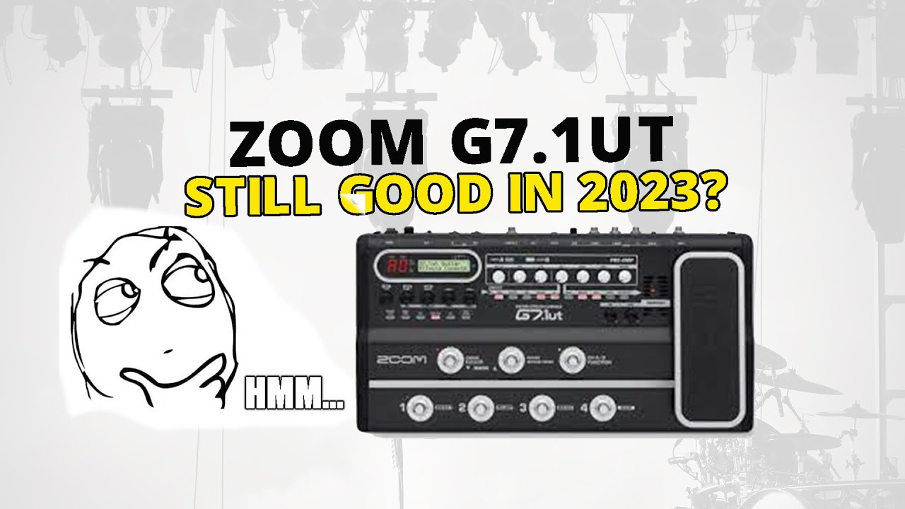 Zoom G7.1ut Guitar Effects Demo