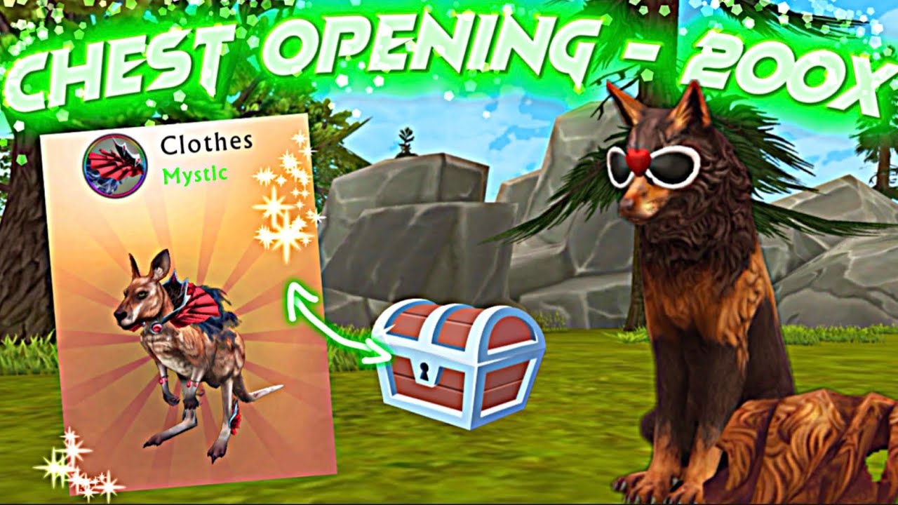 Open 200 chests // WildCraft