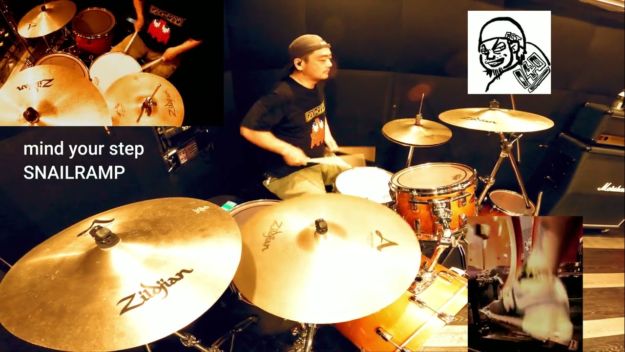 #33【MINDYOURSTEP/SNAILRAMP】self drums cover