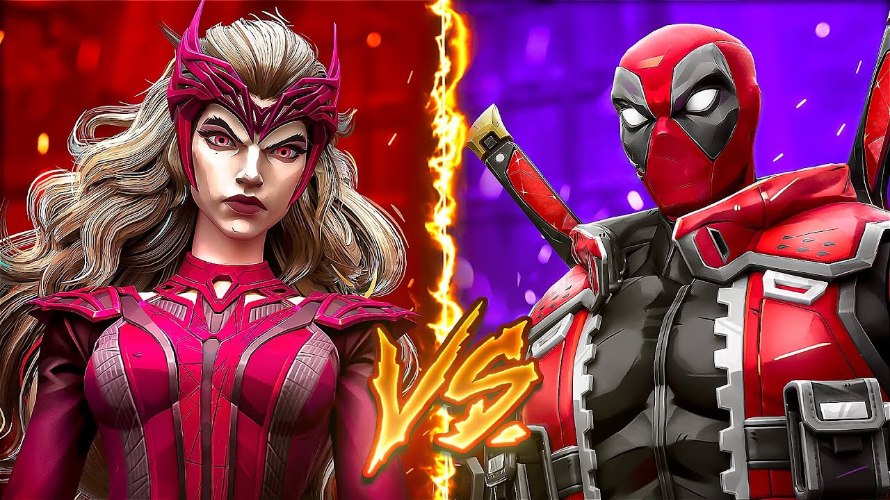 The Ultimate Showdown! | Scarlet Witch vs Deadpool