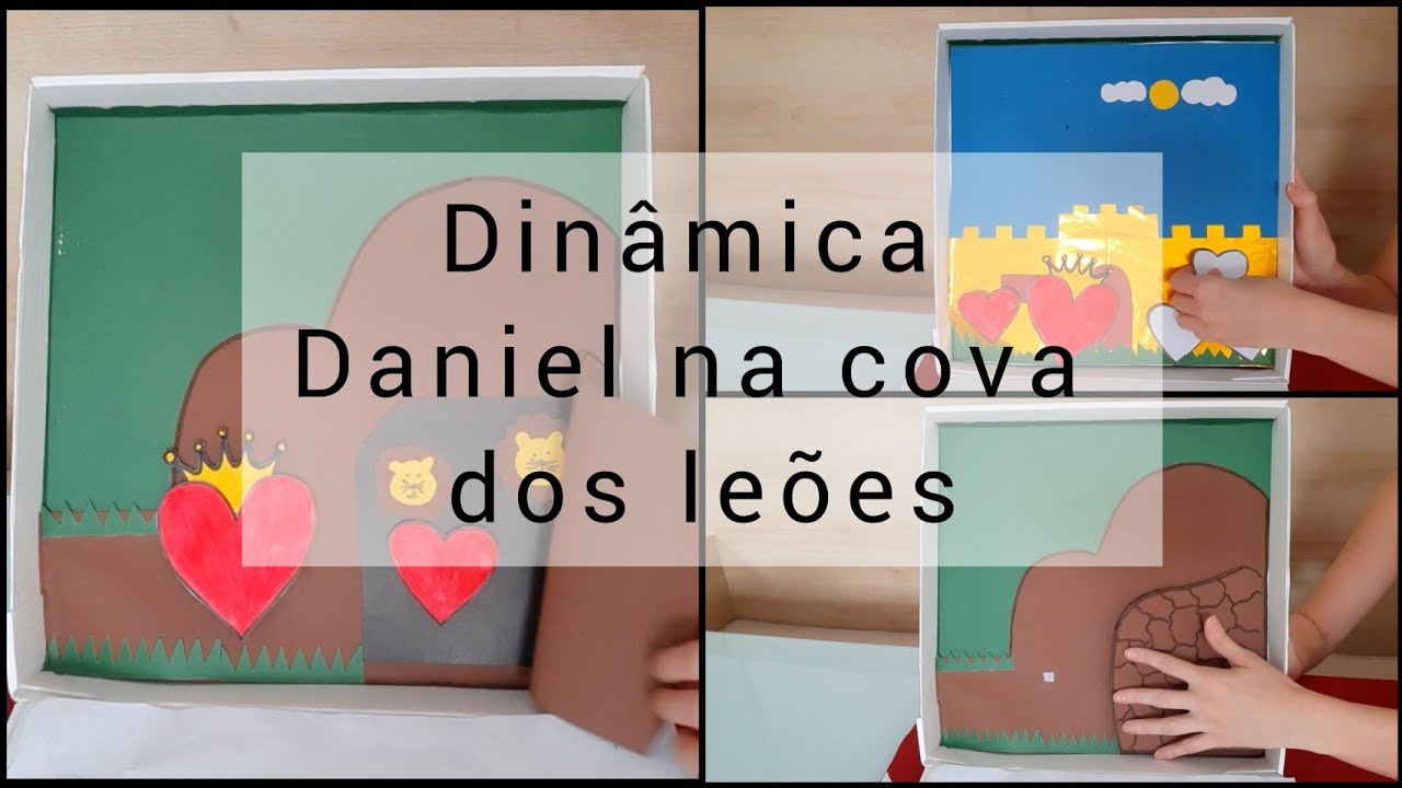 DINÂMICA: DANIEL NA COVA DOS LEÕES (A OBEDIÊNCIA DE DANIEL)