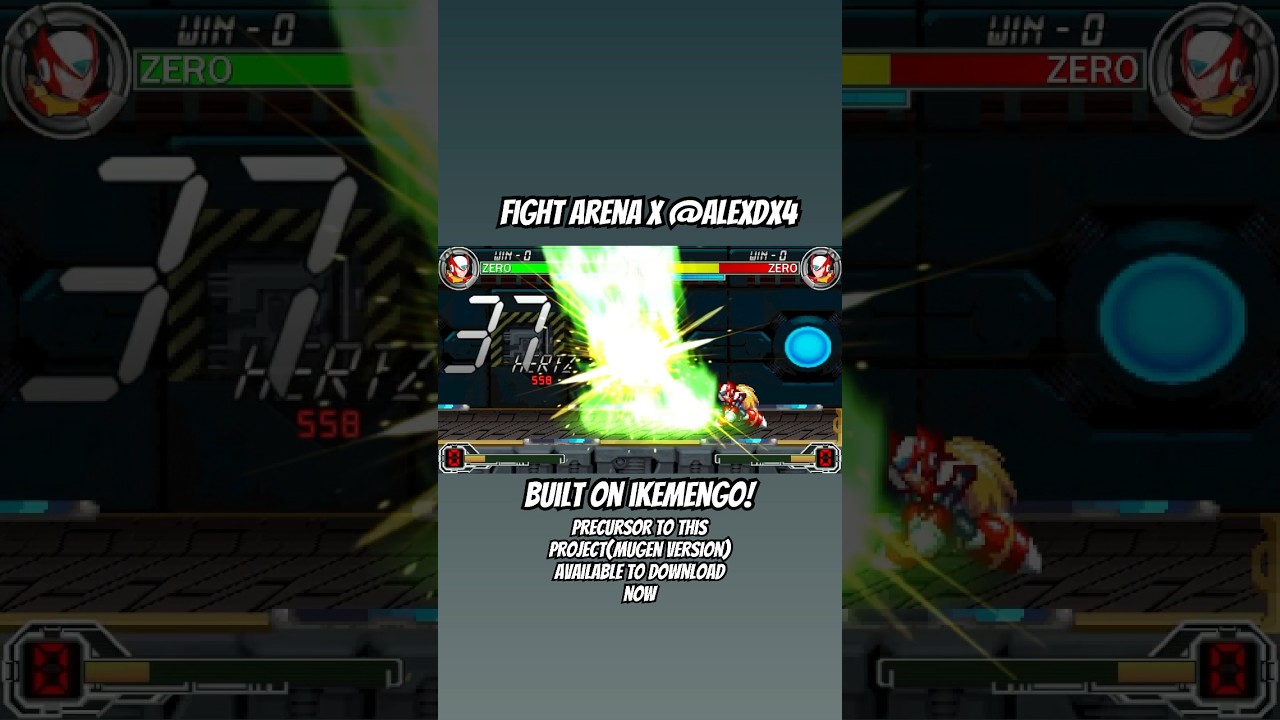 The MegaMan X Fighting game you never knew about.. Till now #ikemengo