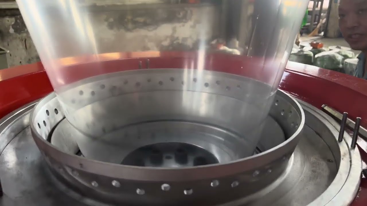Pulling to run stably stage SJ A75 1000mm rotary die central winder dual lip air ring film extruder