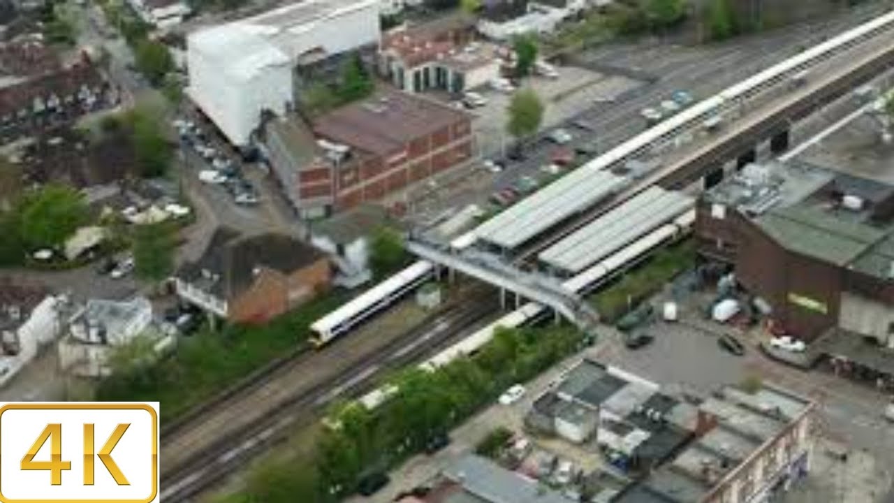 Petts Wood High Street In 4k. STEVIEDVD.