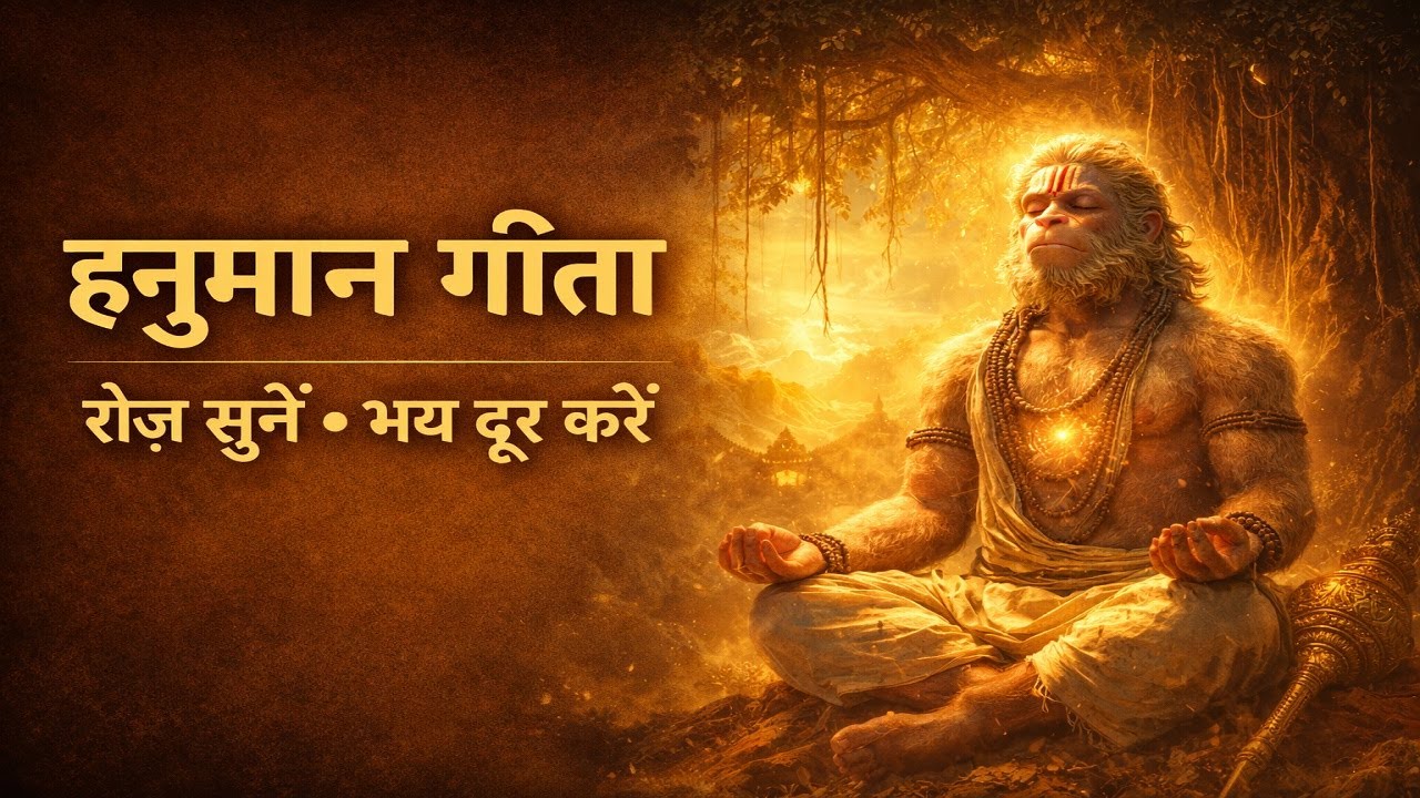 आप बहुत भाग्यशाली हैं, यदि आपको यह हनुमान गीता सुनने को मिली है। हनुमान गीता I शक्ति • शांति • रक्षा