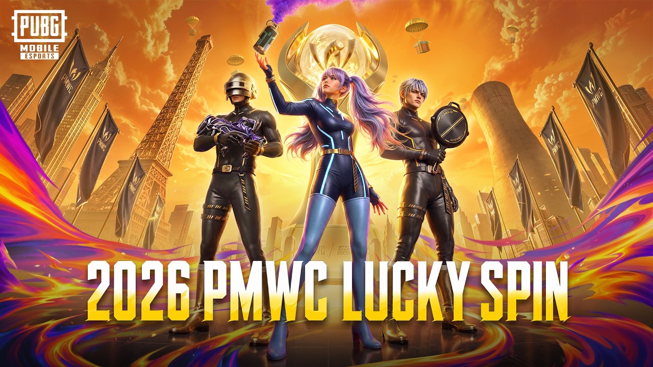 PUBG MOBILE | 2026 PMWC LUCKY SPIN