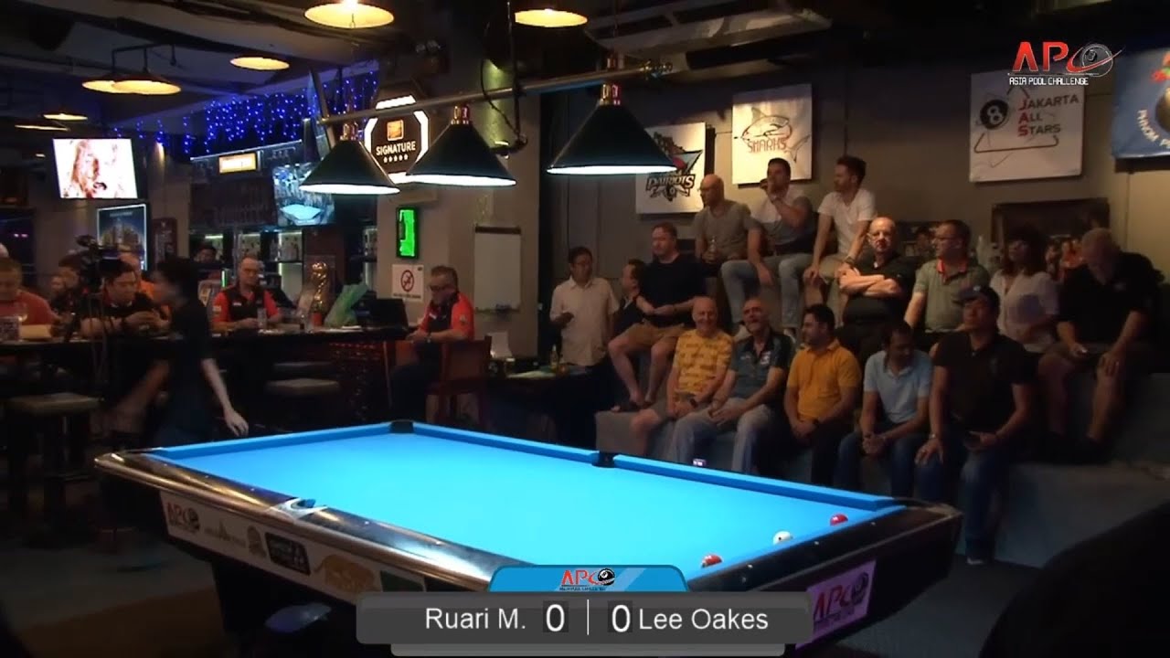APC (Asia Pool Challenge) 2019 Jakarta - 2019-08-22 17h00 Singles final Ruairi McCarroll v Lee Oakes