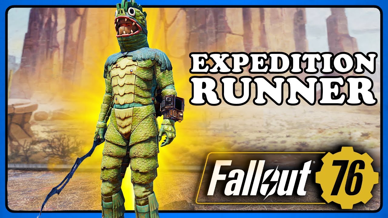 Fallout 76: Expedition Runner. The Stamp Grinder powered by DoT! Melee DoT Build.