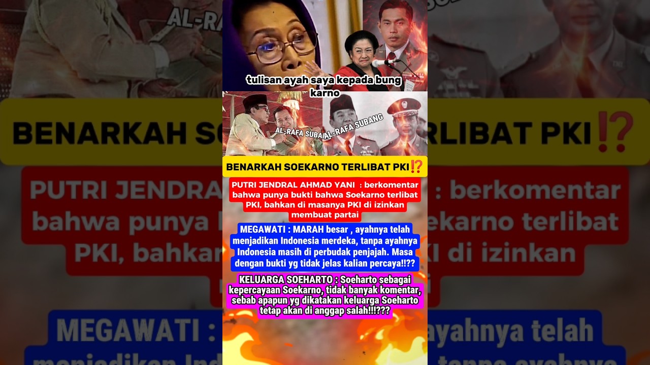 Benarkah Soekarno Terlibat PKI⁉️