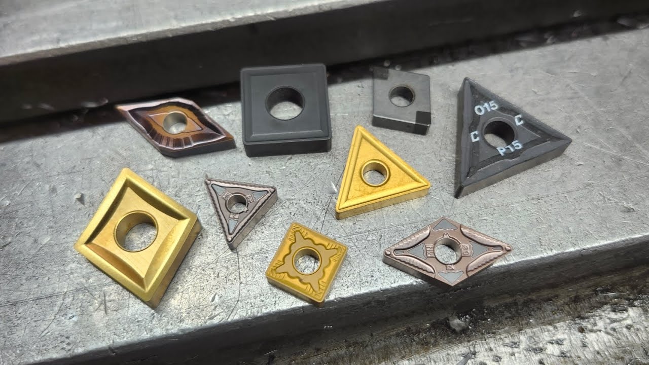 How to pick the right carbide inserts for lathe turning, general overview and considerations