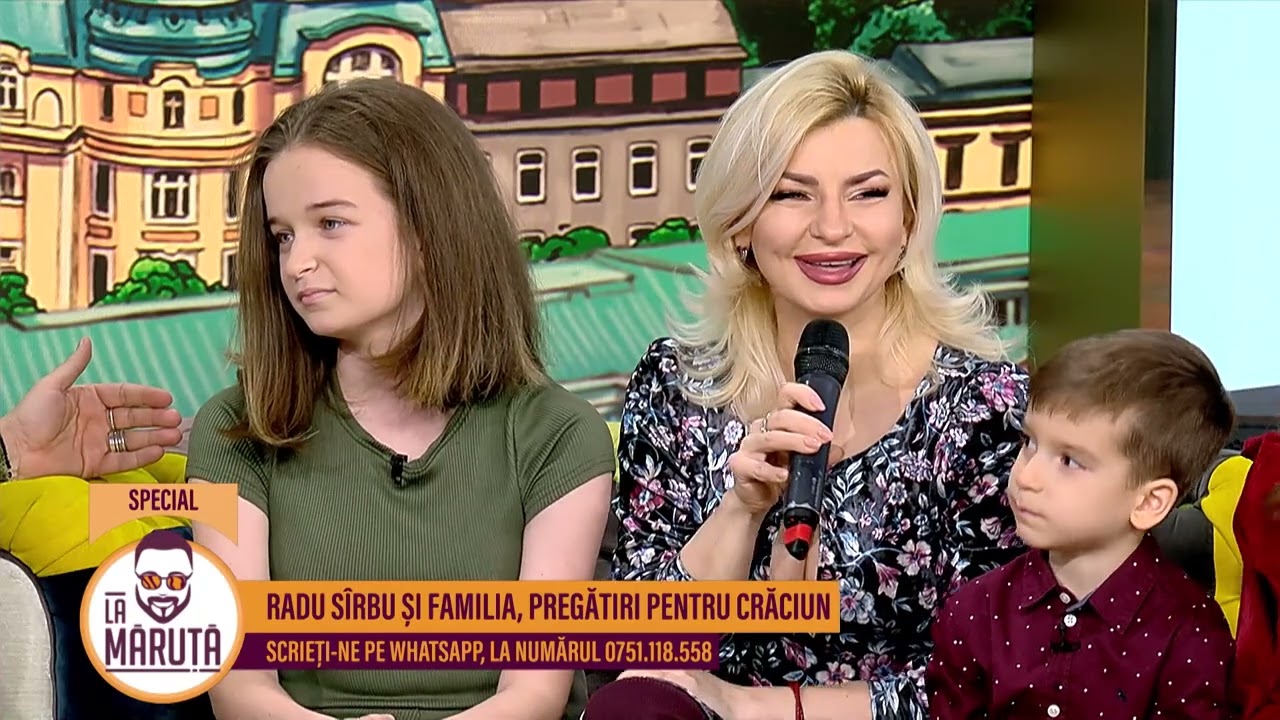 Radu Sîrbu și familia, pregătiri pentru Crăciun