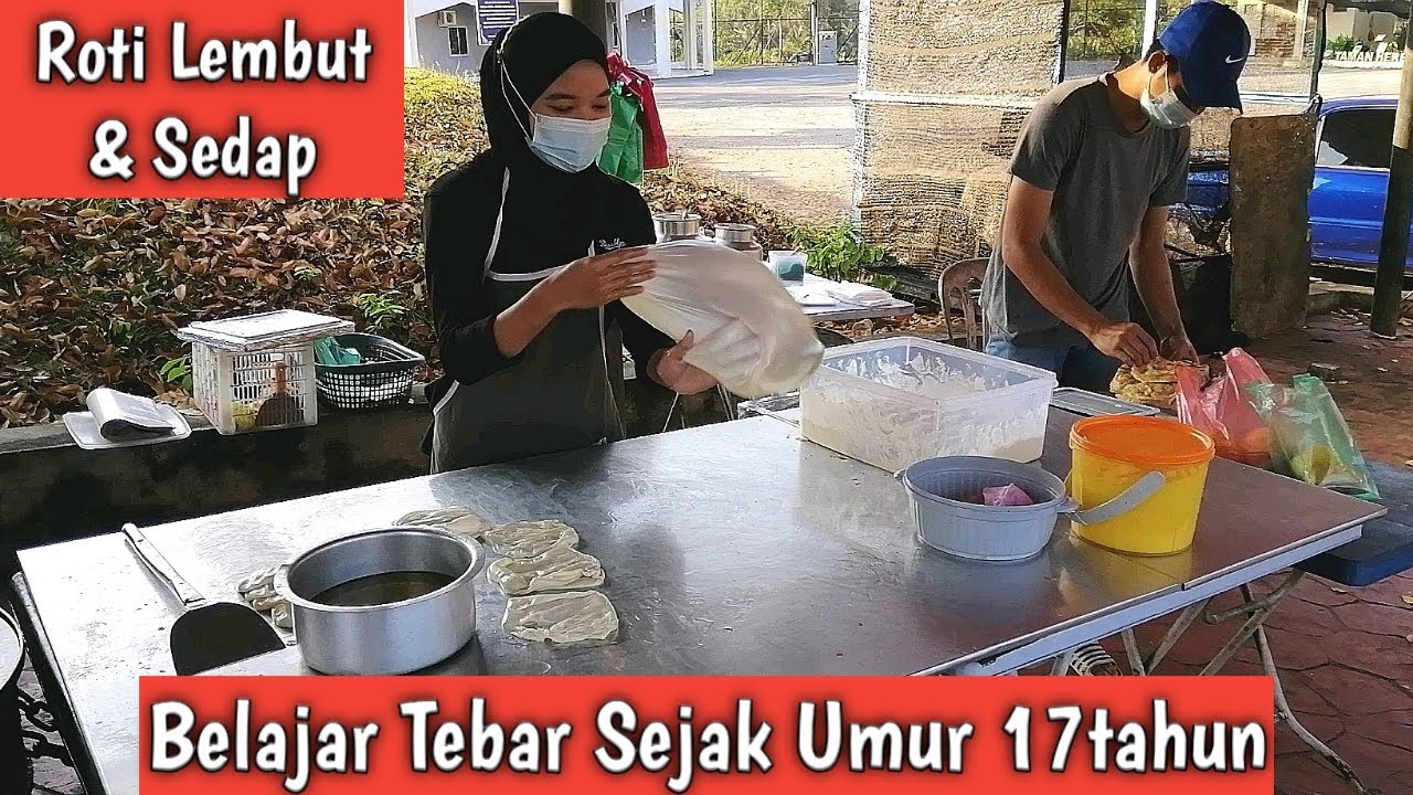 Anak M Nasir Pandai Tebar Roti Canai | Malay Soft Parotta | Malaysian Street food | Kongsi Rezeki