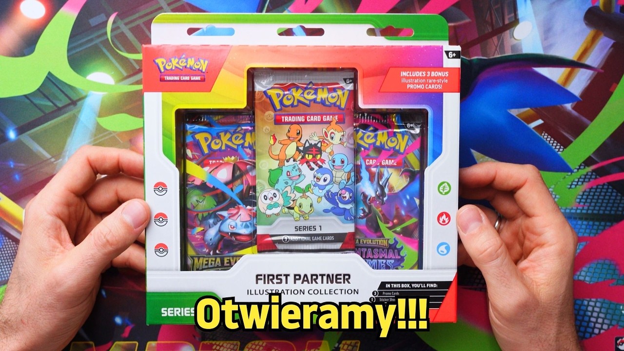 Otwieram First Partner Illustration Collection Series 1 🤩 Pokemon TCG