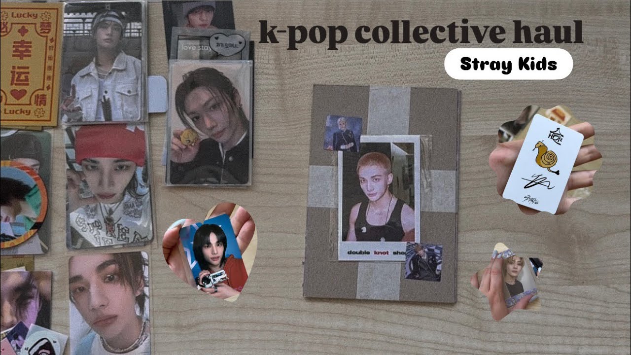 распаковка карт Stray Kids || kpop collective haul || лето 2025 ♡