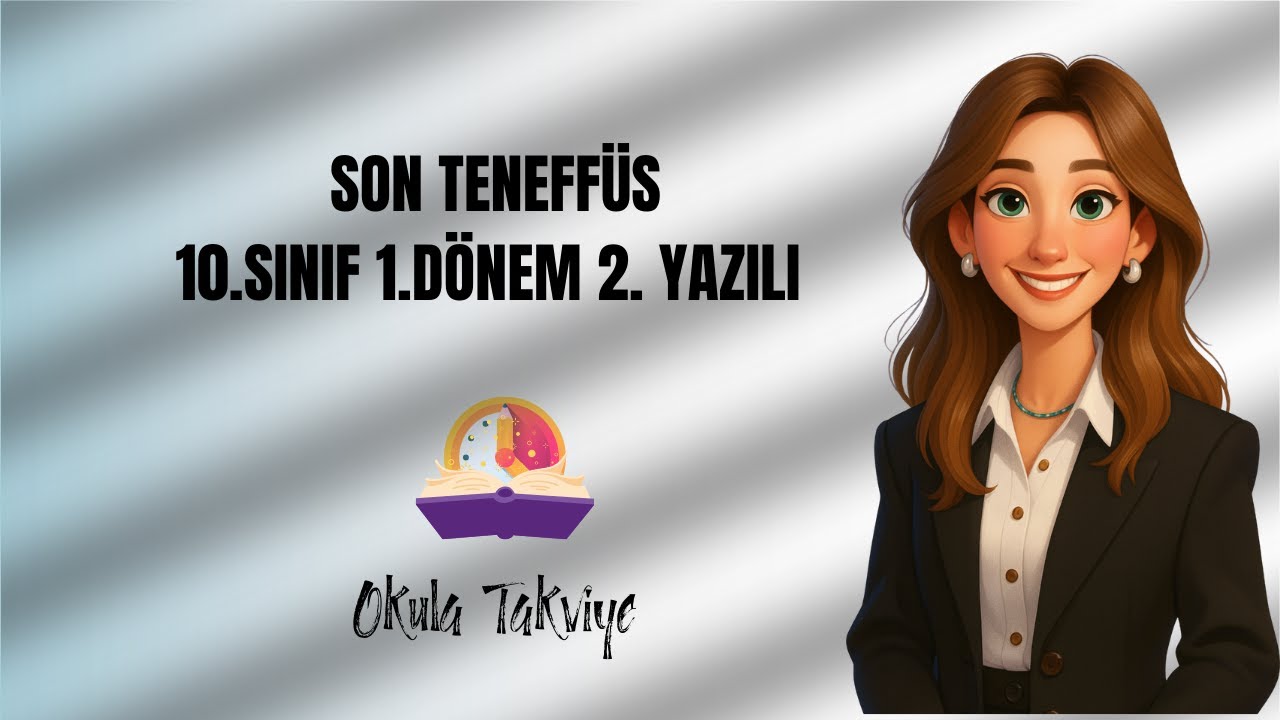 Son Teneffüs | 10 Dakikada 10. Sınıf Tarih 1. Dönem 2. Yazılıya Hazırlık (Nokta Atışı)+Ücretsiz PDF