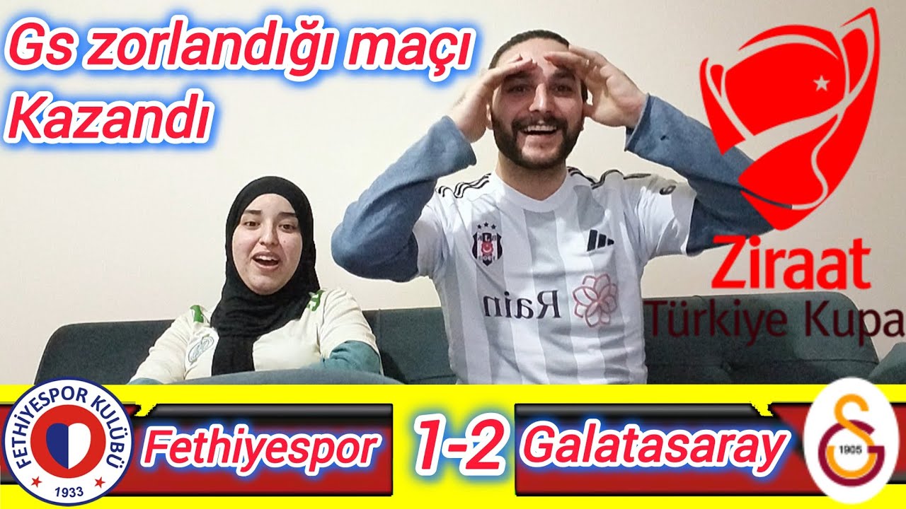 Fethiyespor 1-2 Galatasaray #tepki 