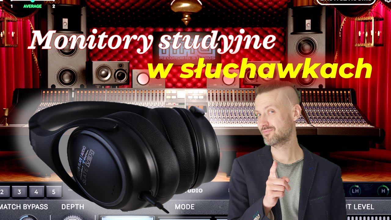 Słuchawki Slate VSX z emulacją odsłuchu głośnikowego