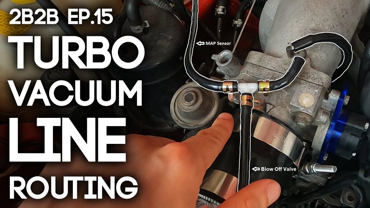 How To Route Turbo Vacuum and Oil Lines | 2Broke2Boosted Ep. 15