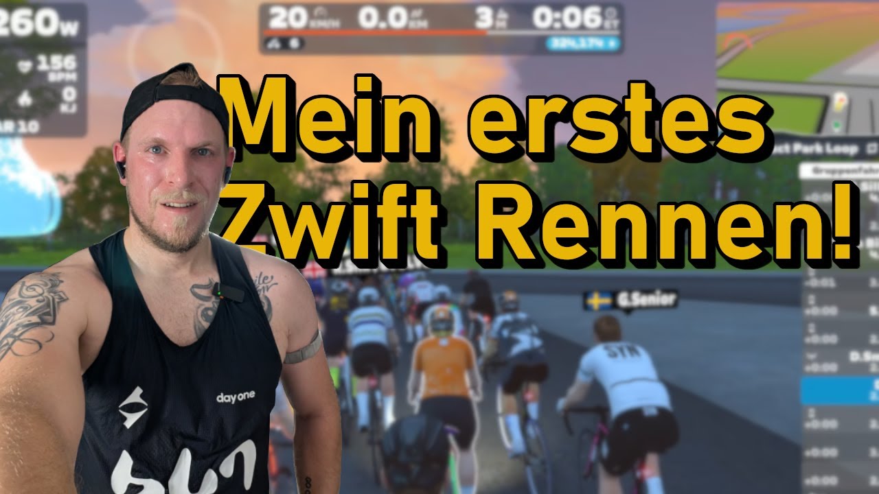Mein ERSTES Zwift Rennen: Komplett zerstört – aber so viel gelernt!