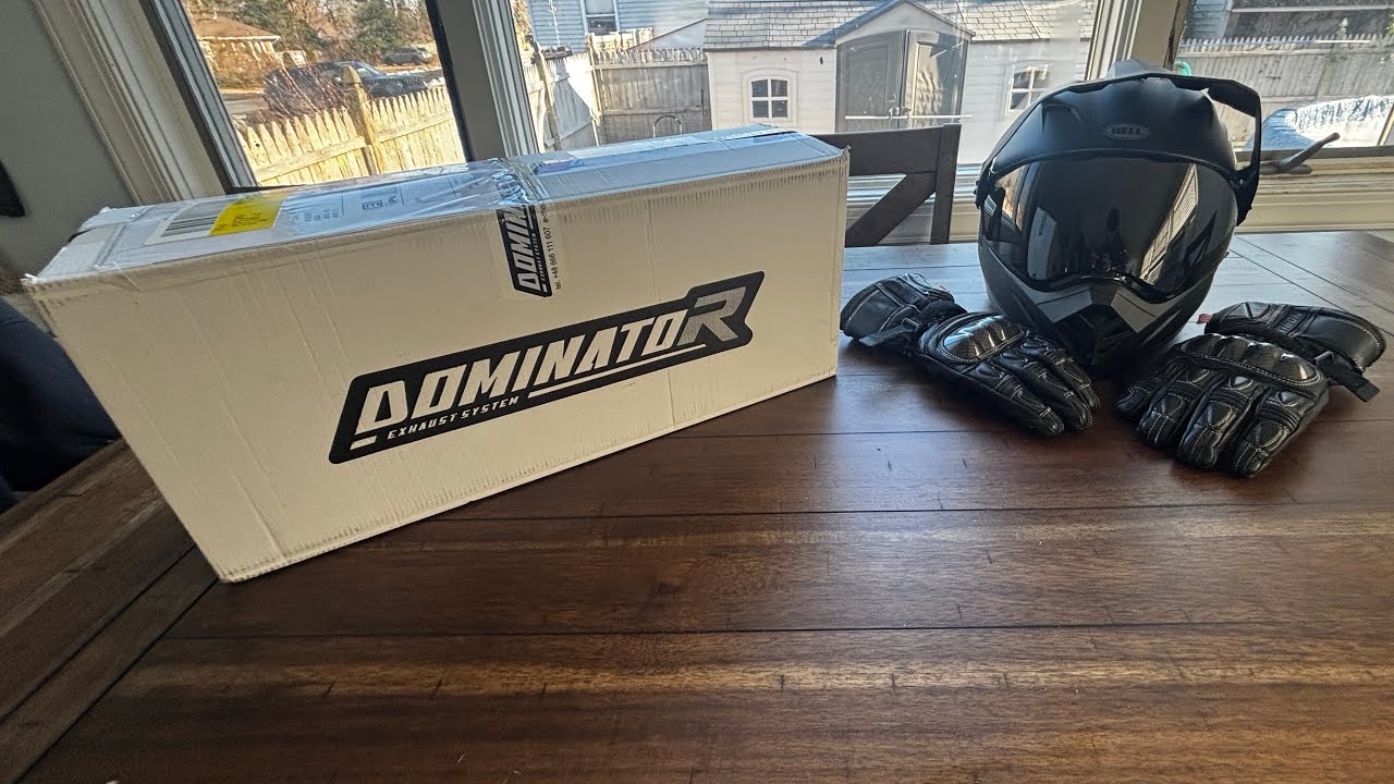 2025 Honda CRF-300L dominator exhaust install+raw sound!