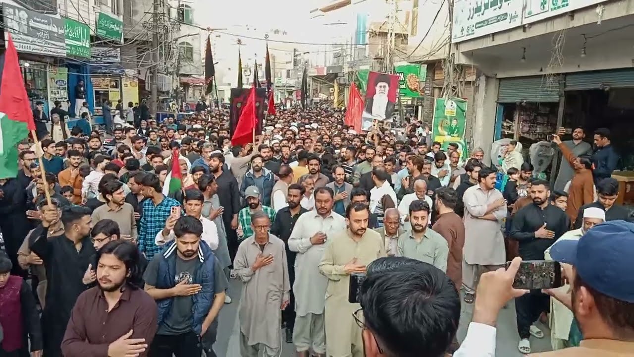 Rali Imam Bargah Hussainia Gujrat 