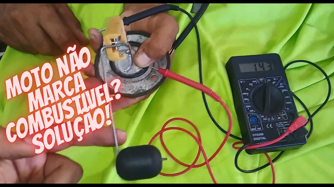 BOIA DO TANQUE DA BANDIT NÃO MARCA COMBUSTIVEL