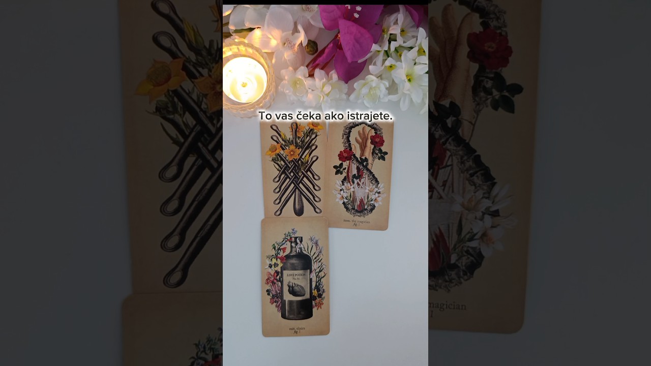 Ako ste na&scaron;li na ovo tarot čitanje, to nije slučajno ✨🤍 #citanjetarota #39tarot #tarotcitanje #tarot