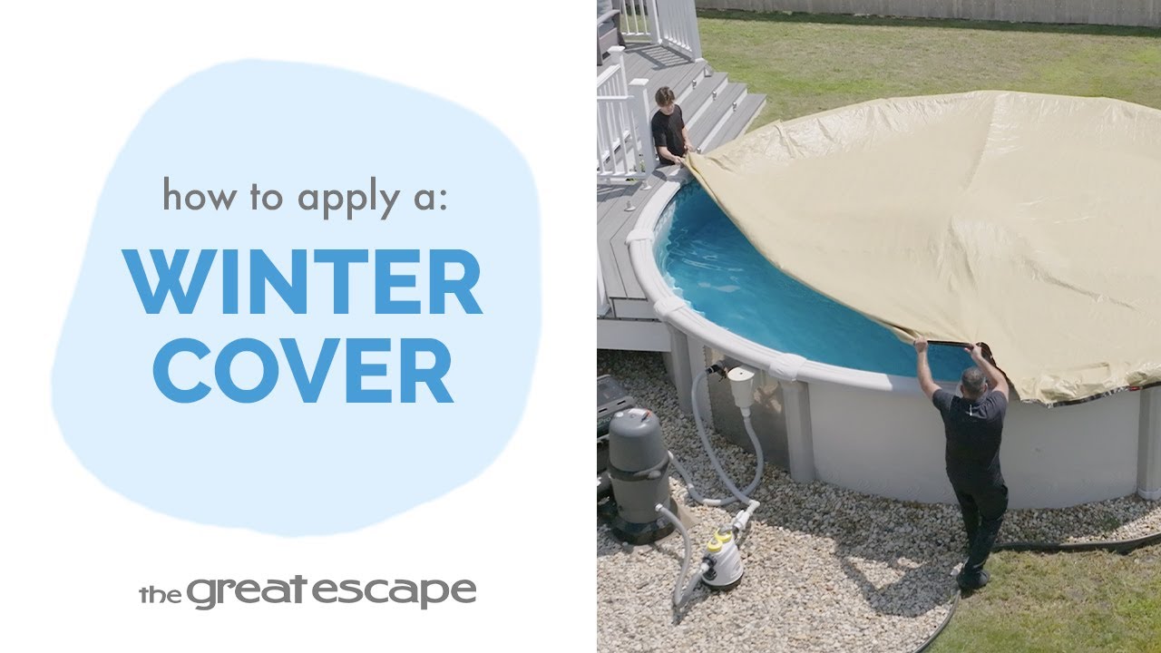Winter Shield: Securing Your Pool Cover