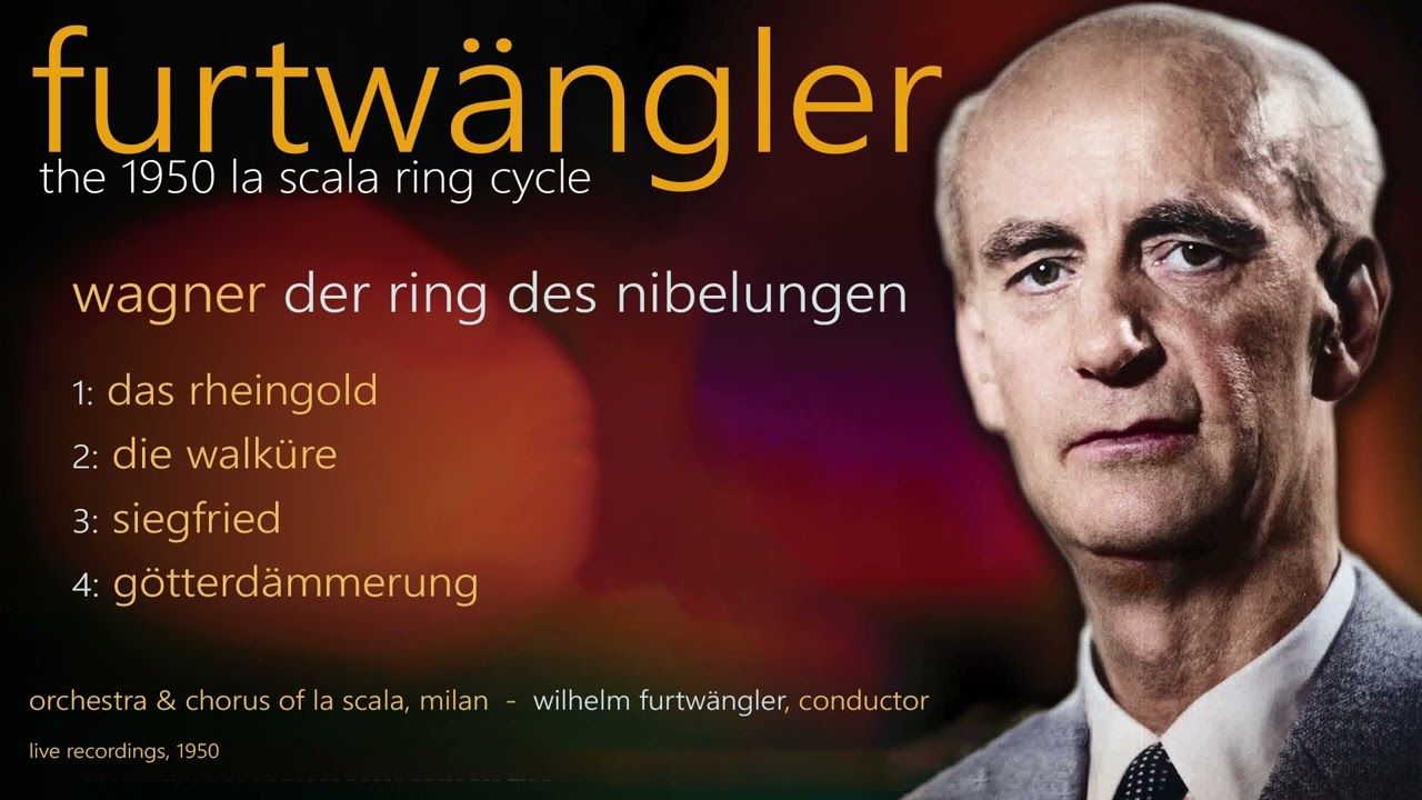FURTWÄNGLER The 1950 La Scala Ring Cycle - Pristine PABX002