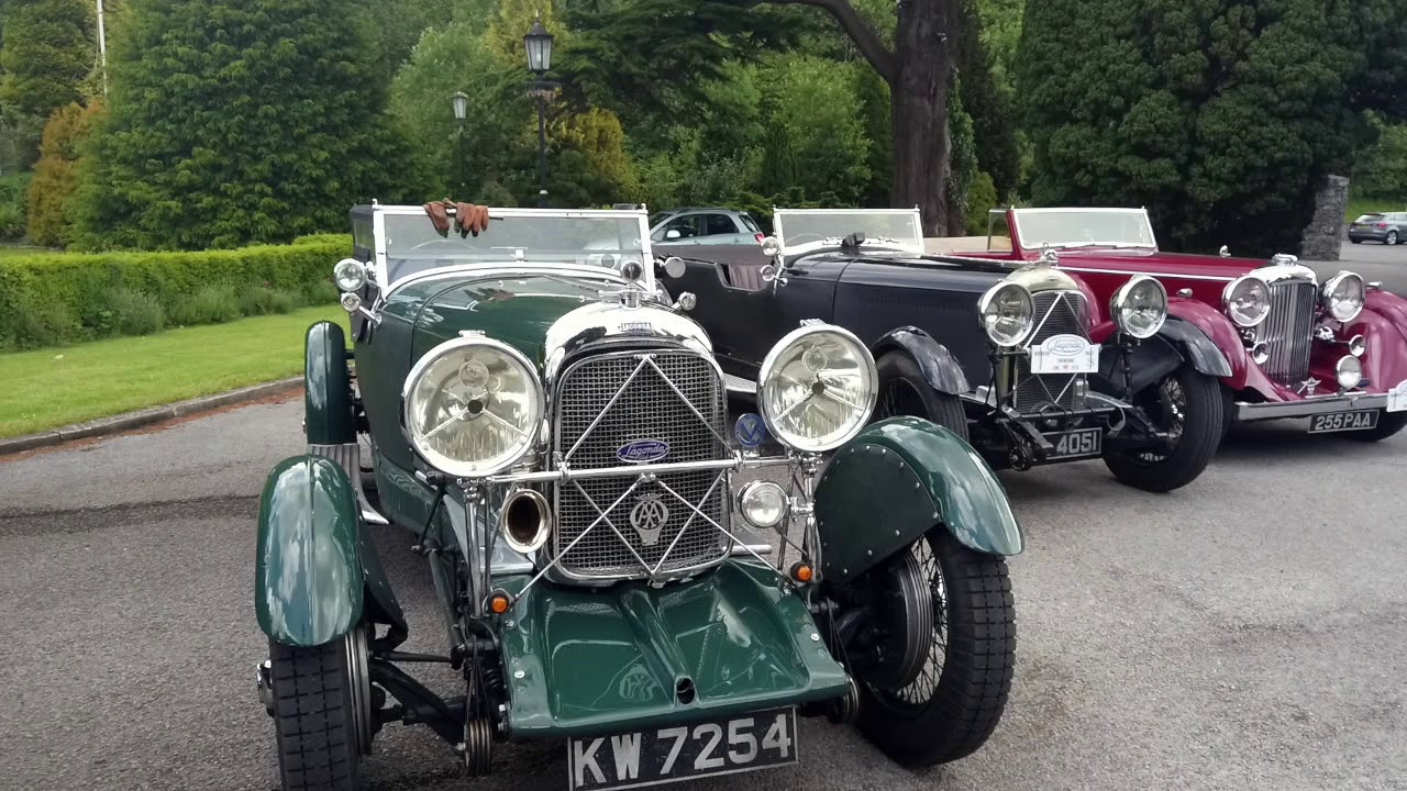 The Lagonda Club visits Maenan Abbey